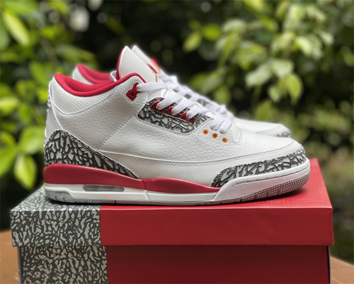 Ultimate version_ Air Jordan 3 _Cardinal Red_ item_ CT8532-126_ full code shipment_ 40.5_47.5-dcd98b8b
